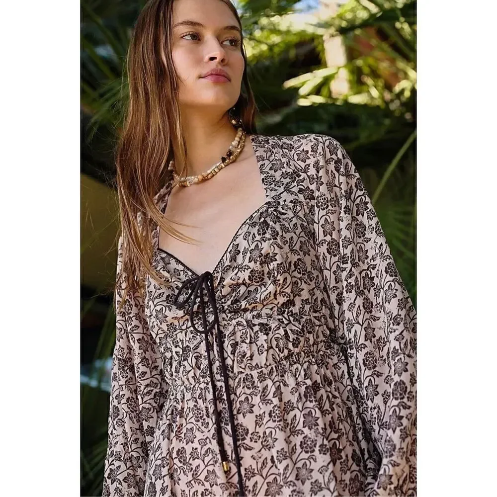 Free People Forever Timeless Soulmate Jumpsuit size M